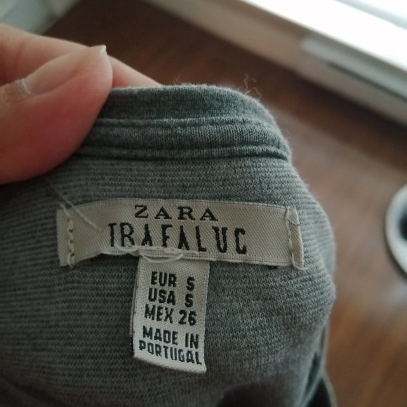 Grey ZARA T-Shirt Dress - Picture 2 of 3